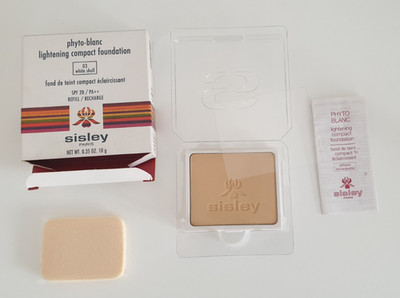 Sisley Phyto Blanc Lightening Compact Foundation 03 White Shell LSF20 Refill 10g