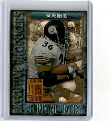 1999 Donruss Executive Producers #EP1-27 Jerome Bettis /1185 Pittsburgh Steelers