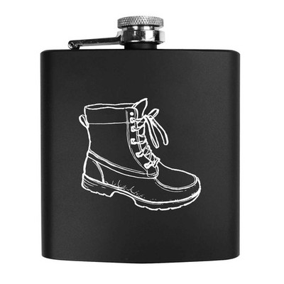 6 Unzen (170 ml) ''Arbeitsstiefel'' Taschen-Hüftflasche (HP00032713)