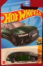 HOT WHEELS '17 AUDI RS 6 AVANT GREEN 187/250. SEE COMBINED OFFERS 