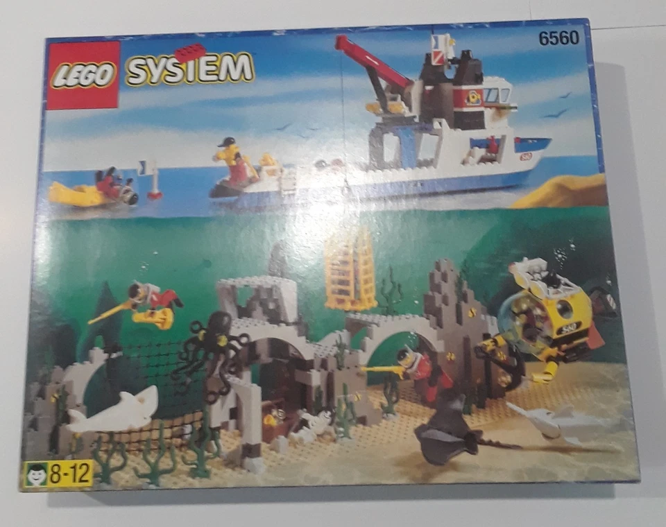 1997 LEGO System #6560 DIVING EXPEDITION EXPLORER Factory SEALED Retired Set - Image 3 of 4