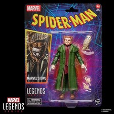 Spider-Man Marvel Legends Retro Cardback Collection Owl 6  Figure NEW
