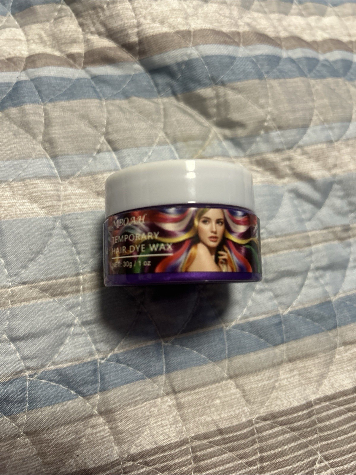 Wax For Men & Women, Purple, 4.23 Oz , Exp : 06/26