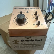 MRC THROTTLE PACK TRAIN TRANSFORMER CONTROLLER MODEL 500 - MADE IN USA -