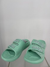 NWT Hoka Ora Luxe Slide Sandal Mist Green/ Trellis