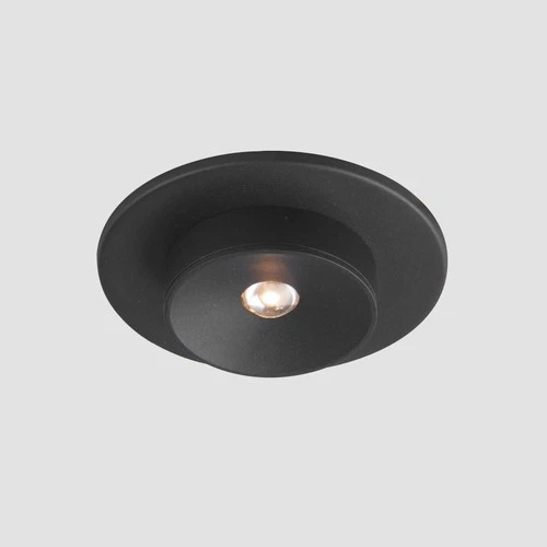 Maxim 86211 Caldera 6"W LED Flush Mount Ceiling Fixture - Black - Picture 6 of 7