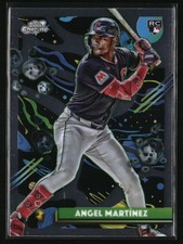 2025 Topps Chrome Cosmic Angel Martinez RC #145 RC Cleveland Guardians