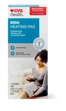 CVS Health Mini Heating Pad Accu-Heat For Joints Heats In 10 Seconds 9"×10.5"