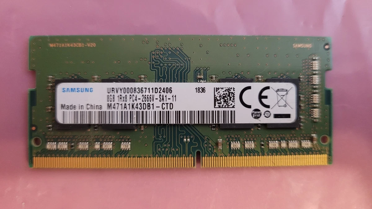 Samsung Computer PC4-21300 (DDR4-2666) Bus Speed RAM 1 Modules for