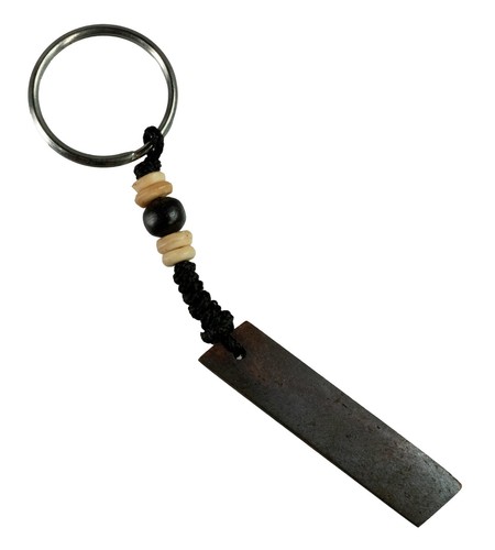 Handmade Keychain Aum Mani Padme Om - Handmade Craft From Nepal #1750 - Picture 2 of 2