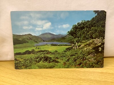 LLyn Dinas und Moel Hebog, Gwynedd, Wales, verschickt 1978 J. Salmon Ltd Postkarte