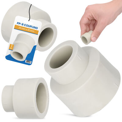 PP-R Kupplung 32x20 mm Muffe Reduzierung Schweißtechnik Fitting Rohr Verbindung
