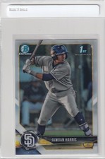 2018 BOWMAN CHROME 1ST RC REFRACTORS JAWUAN HARRIS SAN DIEGO PADRES S2165
