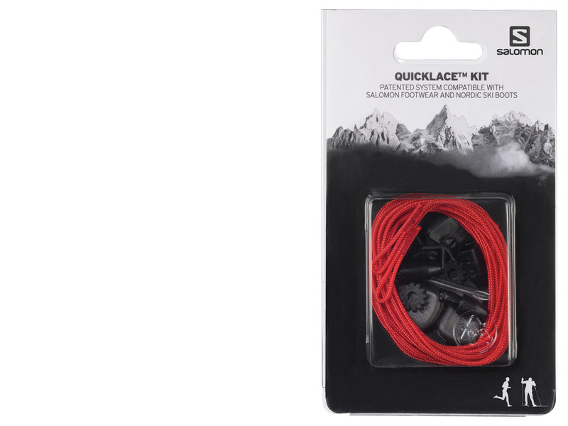 Salomon Quicklace Kit Spare / Replacement Laces Black,Red,Yellow