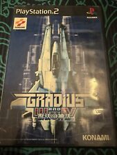 Gradius III and IV 3 & 4 PlayStation 2 PS2 Japan Region Locked US Seller