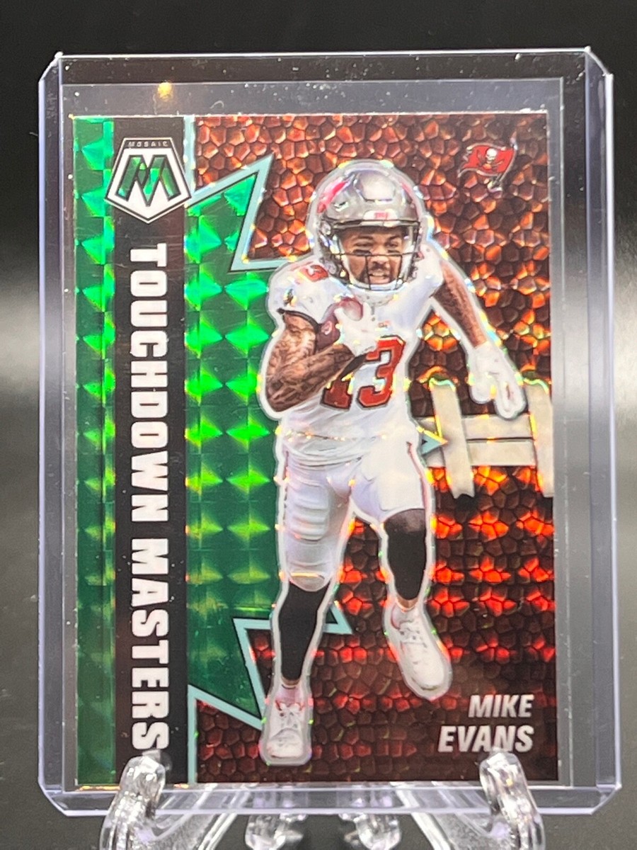 2021 Mosaic NFL Mike Evans Touchdown Masters Green Prizm