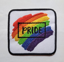 pride Iron Sew On Patch Embroidered Badge Applique