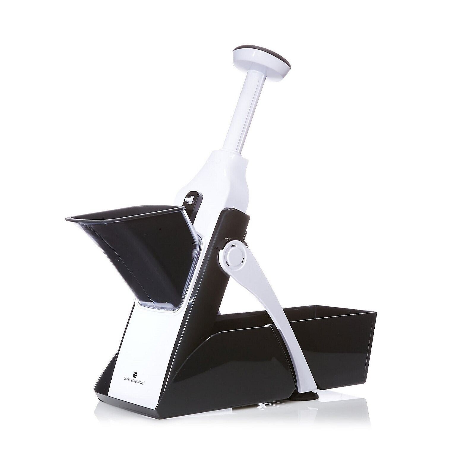 Cook's Essentials Vertical Mandoline Chopper / Slicer White/black