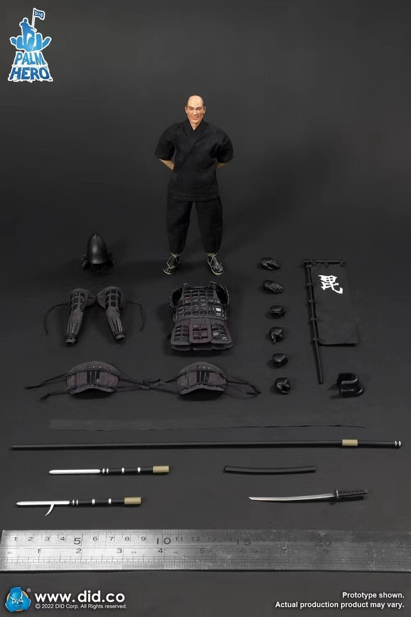 1/12 DID XJ80017A Black Armor Japanese Soldier Red Team