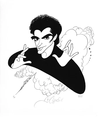 HIRSCHFELD- David Copperfield DOUBLE-SIGNED Ltd Edition Lithograph SALE!