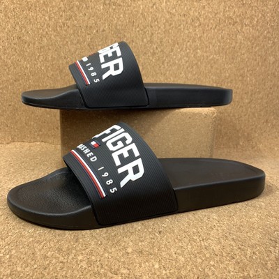 Tommy Hilfiger Men's Evered Logo Slide 