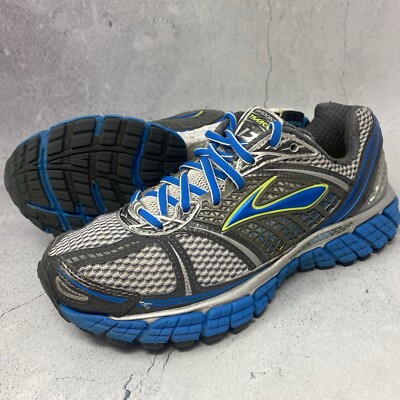 Brooks Trance 12 Womens Sz M (B) Gray Purple Running Shoes Sneakers