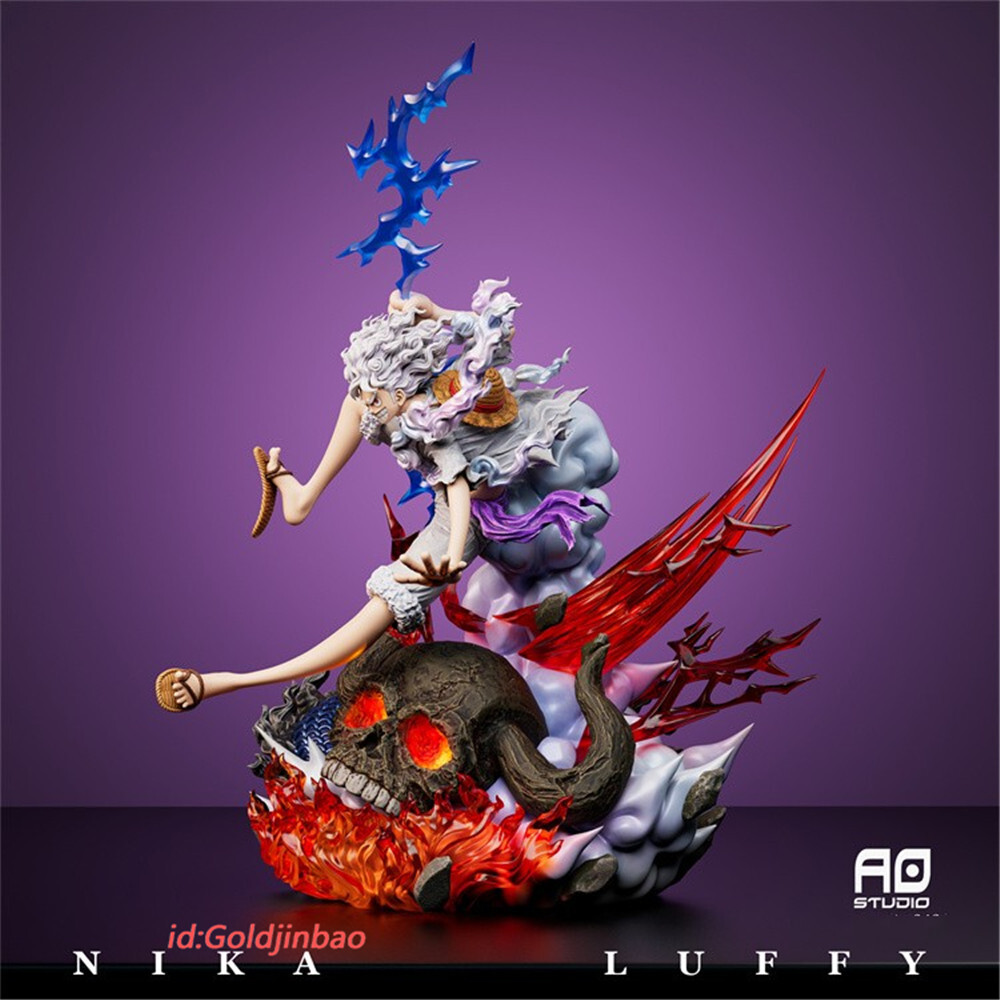 AO Studio One Piece Gear 5 Nika Luffy Resin Statue Pre-order H42cm