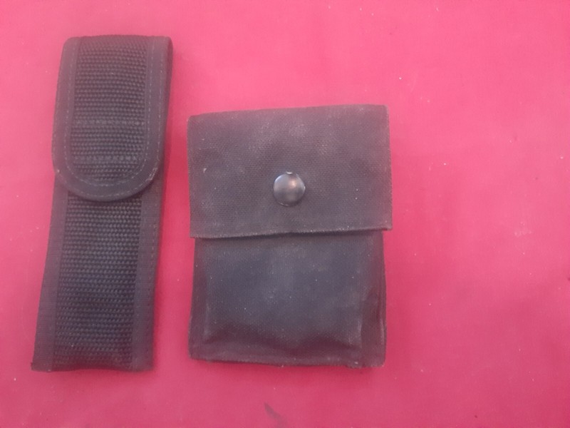 Gould & Goodrich Tactical Nylon Handcuff Hand Cuff Case & Flashlight Holster OBO