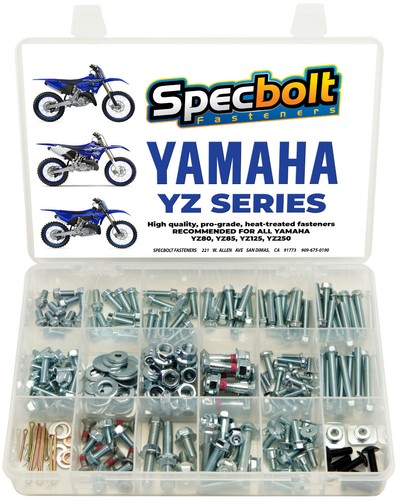 Zinc Plated Motorcycle Fastener Kit 340-Piece Honda CR Bolt Kit For CR60, 80, 85, 125, 250, 500 2-Stroke Motorcycles 1989 Honda Cr 250 Parts - Foto 14