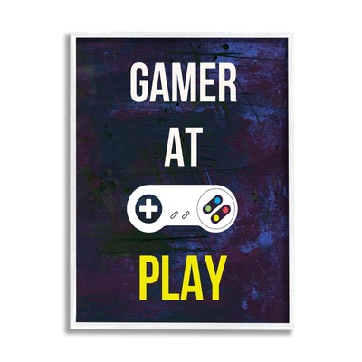 Gamer At Play Vivid Layered Background Controller, Design by Annie Warren