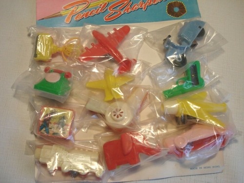 Vintage.....Store.....Display.....Novelty....Plastic....Pencil....Sharpeners - Picture 4 of 8