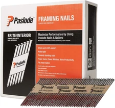 Brite 30 Degree Framing Nails - Brite Smooth Shank 30 Degree Paper Tape Collated