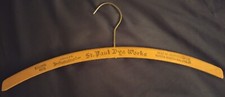 Vintage Wooden Advertising Clothing St. Paul Dye Works Santa Barbara, CA, Dryers