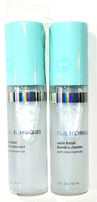 2 Pack Real Techniques Satin Finish Blend Extender Blur Mattify Niacinamide