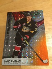 19/20 SP GAME USED CHL LUKA BURZAN PROSPECTS ORANGE PARALLEL #'D 146/199
