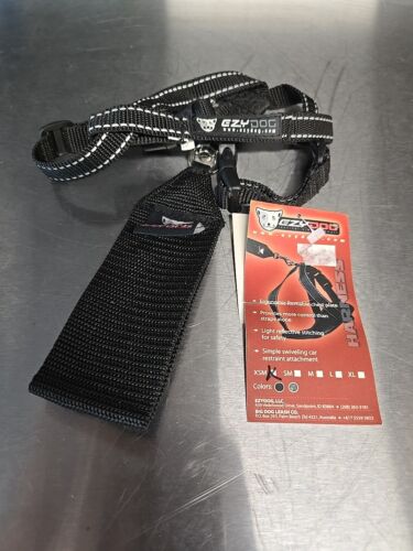 Ezydog Dog Harness With Car Restraint Attachment Extra Small Black