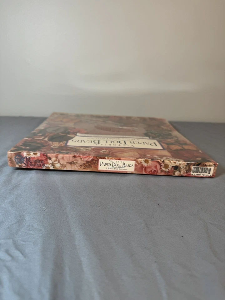 Juego de estampillas de osos de muñeca de papel victoriano estampida de goma nuevo sellado álbum de recortes artesanales Foto 3 de 4