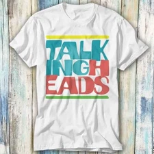 Talking Heads Retro 80s Typography Design T Shirt Meme Gift Top Tee Unisex 592