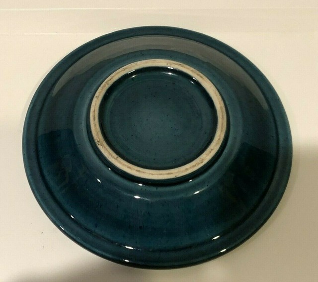 SOHOLM BORNHOLM KERAMIC DENMARK POTTERY 273 DISH ASHTRAY 6 1/4" Dark
