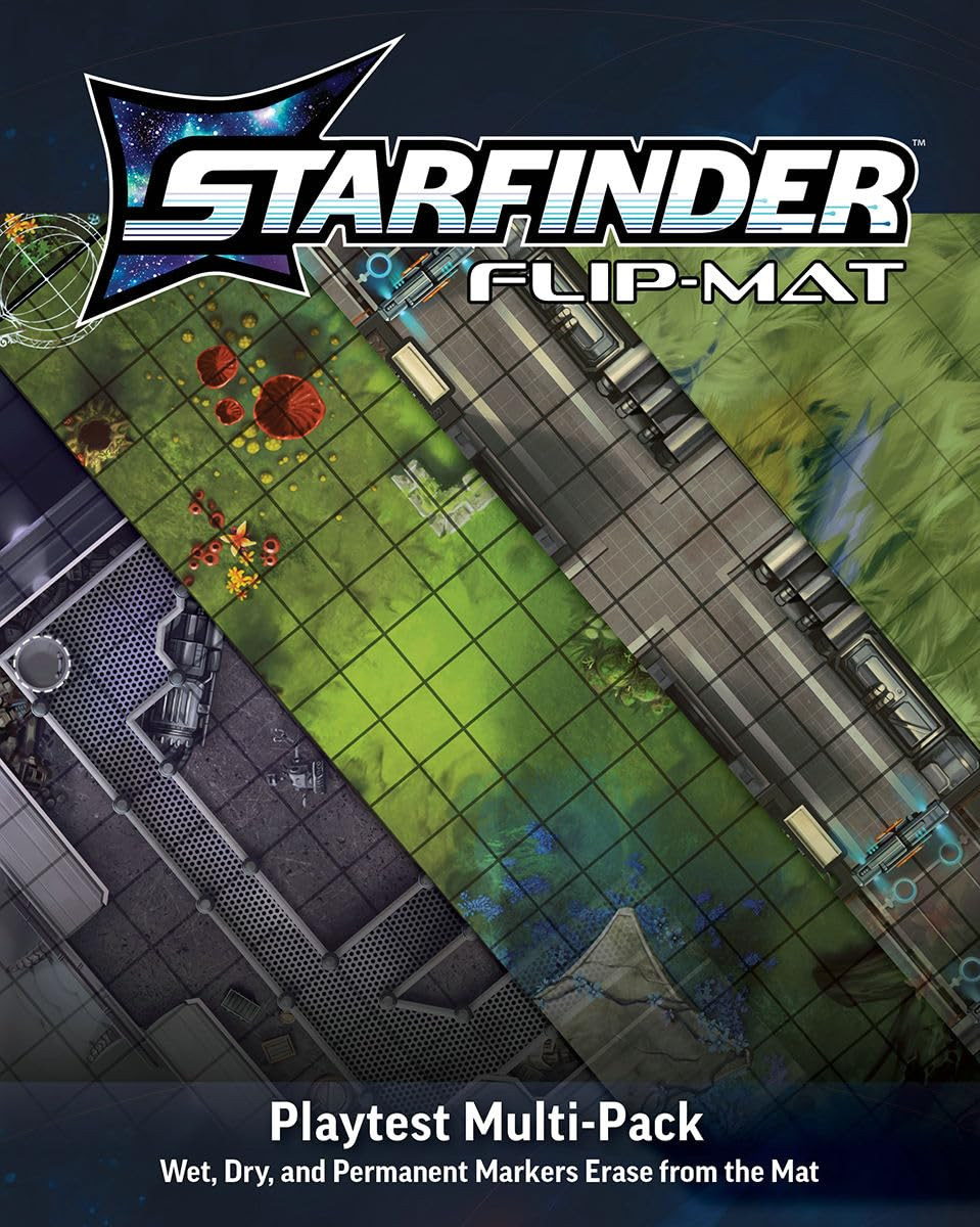 Starfinder RPG: Flip-Mat Multi-Pack: игровой тест 2-го издания