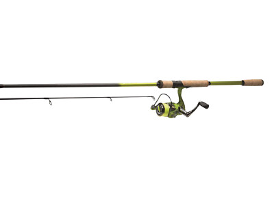 Kinetic Hellcat CL 8` 2,40m ML 5-24g Spin Rute Rolle Schnur Combo Barsch Forelle