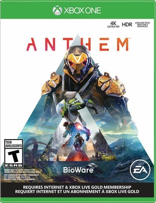 Anthem 2019 Microsoft Xbox One Enhanced Bioware Game Sealed