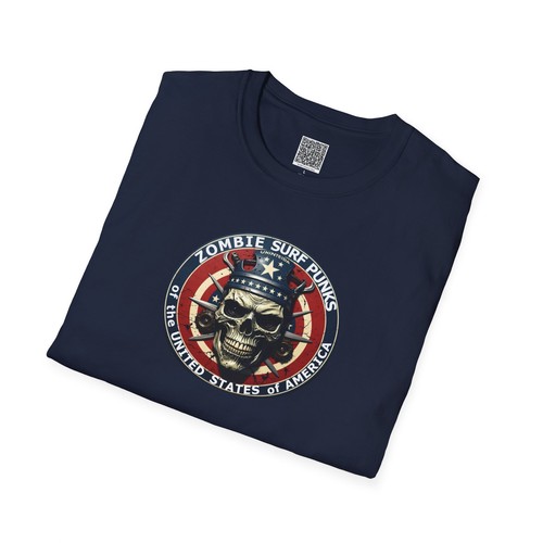 Zombie Ken, Venice Beach, artist, Dean Roth, Unisex Softstyle T-Shirt - Picture 33 of 33