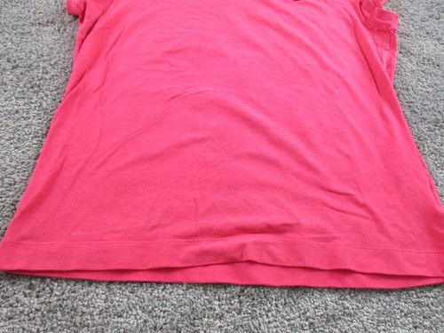Nike Training Top/T Shirt Large Short Sleeve Athleisure Cotton Bamboo Blend Pink - Picture 3 of 15