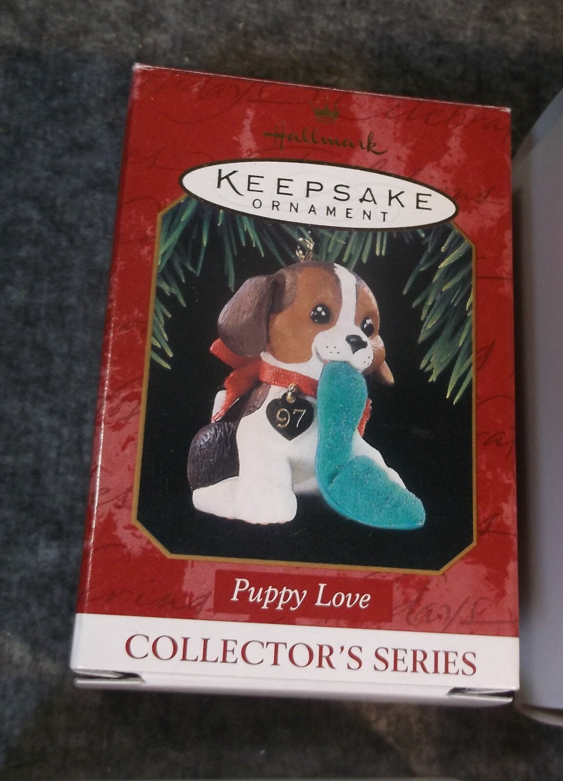 CLEAN LOT OF 5 HALLMARK KEEPSAKE ORNAMENTS PUPPY LOVE SERIES eBay