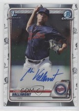 2020 Bowman Chrome Prospects Auto Chris Vallimont #CPA-CV Auto ii1