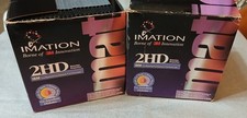 Imation 3M Set Of 2 Boxes 25 Each 2 HD Diskettes 3.5 IBM Formatted W/Labels