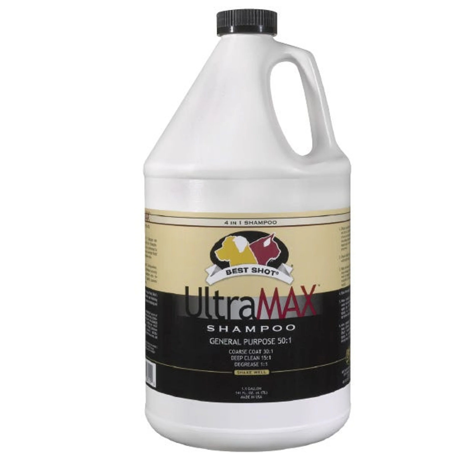 Best Shot UltraMAX Pro Concentrated Dog Grooming Shampoo | 1 Gallon