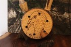 Custom Made Sycamore  Wood Turkey Pot  Call with Two Round Tip  Rod  Strikers — photo 2