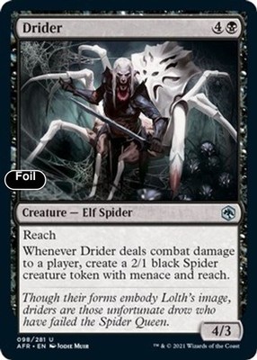 Drider [Adventures in the Forgotten Realms] NM Foil - Magic